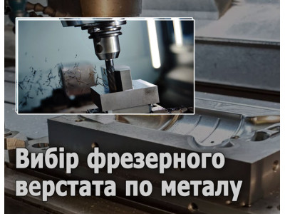 Вибір фрезерного верстата по металу