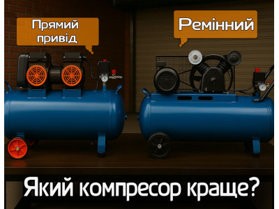 Какой компрессор лучше с прямым приводом или ременным?