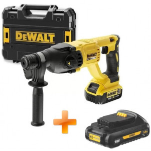 Перфоратор аккумуляторный бесщёточный DeWALT DCH133M1+DCB187