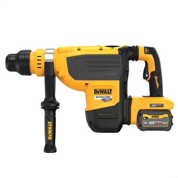 Картинка - Перфоратор аккумуляторный бесщёточный DeWALT SDS-Max 54 В DCH735X2