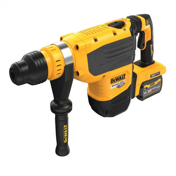 Картинка - Перфоратор аккумуляторный бесщёточный DeWALT SDS-Max 54 В DCH735X2