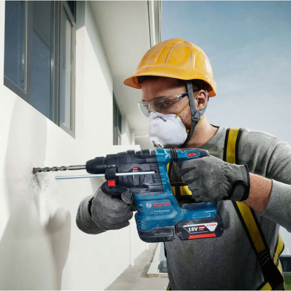 Картинка - Аккумуляторный перфоратор Bosch GBH 185-LI Kit 1x4A+1840 (0611924022)