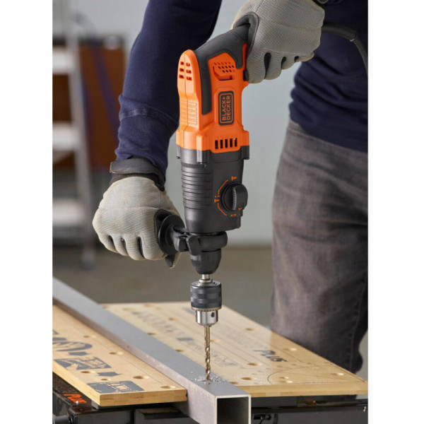 Фото - Перфоратор мережевий BLACK + DECKER BEHS01K