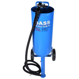 Піскострумний пристрій напірний, 50 л Bass Polska BP-4254 Піскострумний пристрій напірний, 50 л Bass Polska BP-4254
