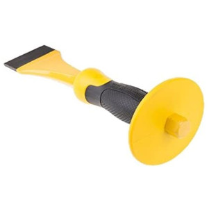 Зубило электричество (скарпель) STANLEY "FatMax", плоское, 55х250 мм, с защитной надставкой