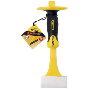 Зубило для половой доски STANLEY "FatMax", плоское, 75х275 мм, с защитной надставкой