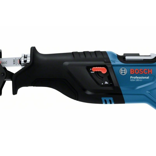 Фото - Акумуляторна шабельна пила Biturbo Bosch Professional GSA 185-LI соло