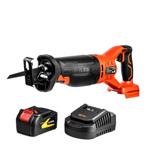 Акумуляторна шабельна пила GTM RS18/150BL + АКБ та ЗП