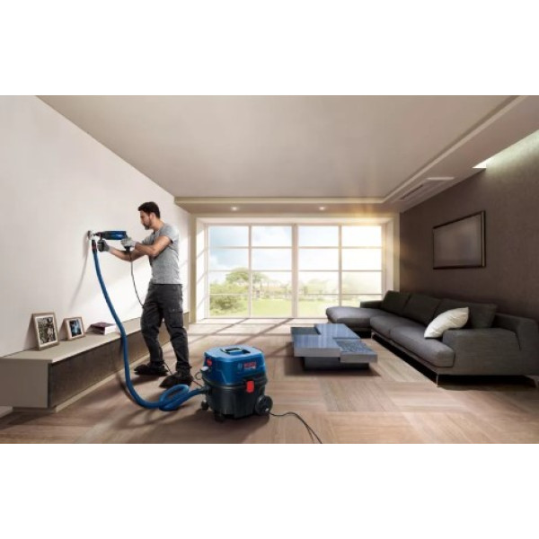 Картинка - Пылесос для влажного и сухого мусора Bosch GAS 12-25 PL (060197C100)