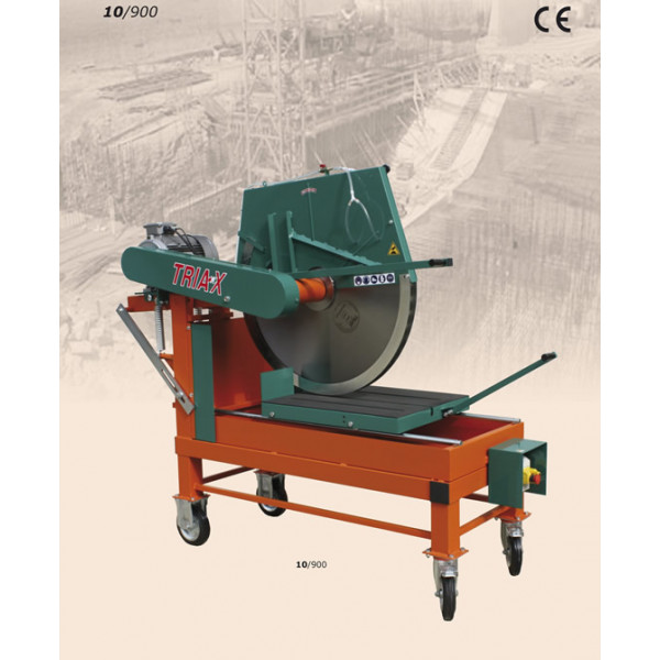 Картинка - Камнерезный станок для резки блоков TRIAX 10/900 (5,6 кВт 7,5 л.с. 380 В)
