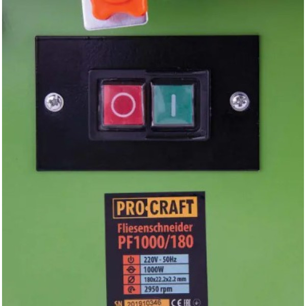 Картинка - Плиткорез PROCRAFT PF1000-180