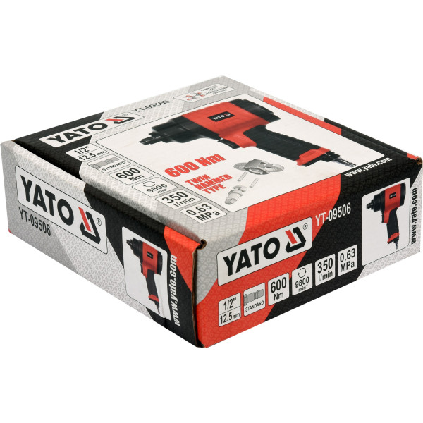 Фото - Гайковерт ударний пневматичний YATO YT-09506