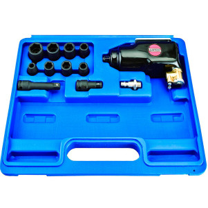 Пневматический ударный гайковерт SUNTECH SM-401AK с набором Пневматический ударный гайковерт SUNTECH SM-401AK с набором