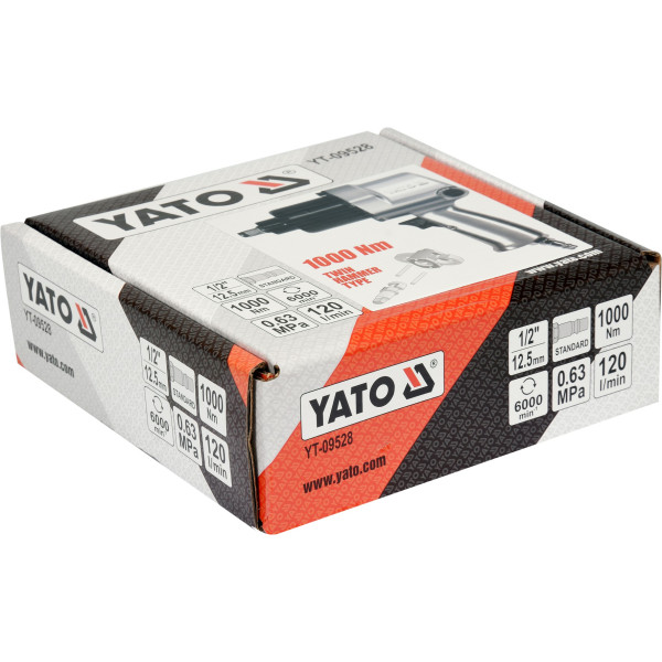 Картинка - Гайковерт ударный пневматический YATO YT-09528