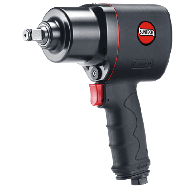 Картинка - Пневматический ударный гайковерт SUNTECH SM-43-4033PK с набором