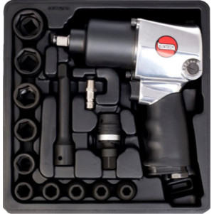 Пневматический ударный гайковерт SUNTECH SM-43-231HRGK3 с набором Пневматический ударный гайковерт SUNTECH SM-43-231HRGK3 с набором