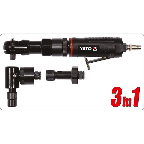 Картинка - Набор пневматических трещеток 3в1 YATO YT-09860