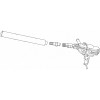 Картинка 1 - Переходник к алмазной коронке SUPERHARD М22 (м) на 1 1/4 (п) (для Titan PDAKB120,  PDAKB161)