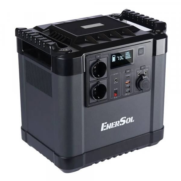 Картинка - Портативное зарядное устройство EnerSol EPB-2000N