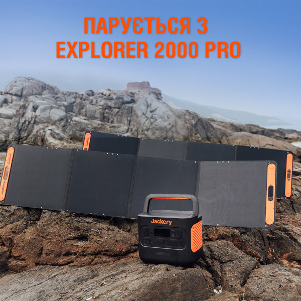 Фото - Сонячна панель Jackery SolarSaga 200