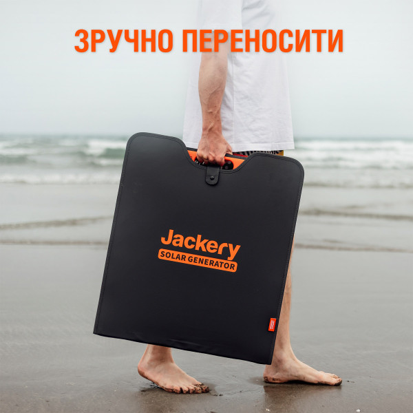 Фото - Сонячна панель Jackery SolarSaga 200