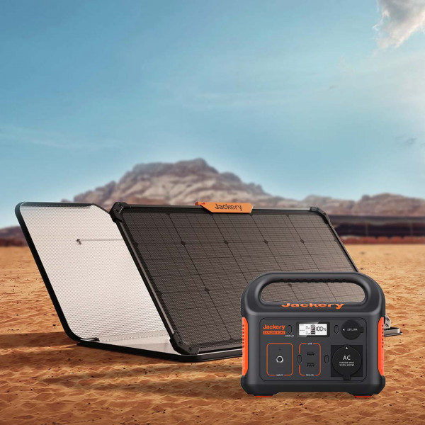 Картинка - Солнечный генератор Jackery 240 (Explorer 240 + 1 Solarsaga 80W)