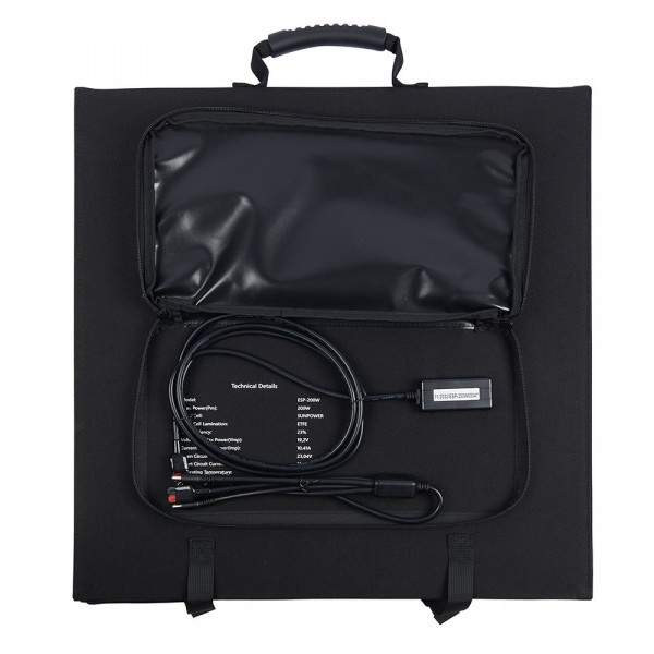 Картинка - Портативная солнечная панель EnerSol ESP-200W