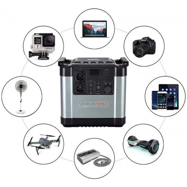 Картинка - Портативное зарядное устройство PremiumPower PB2000N