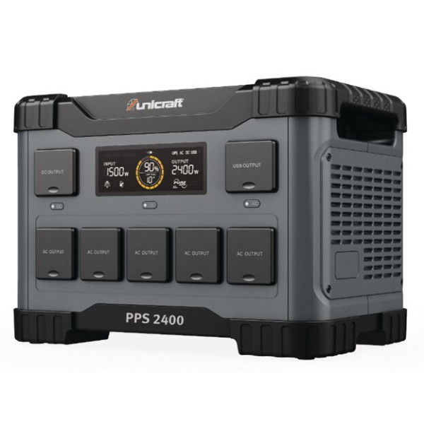 Картинка - Портативная зарядная станция Unicraft PPS 2400