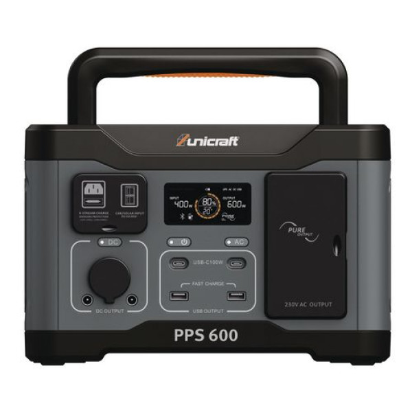 Картинка - Портативная зарядная станция Unicraft PPS 600