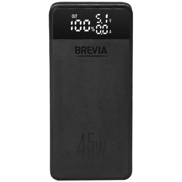 Фото - Універсальна мобільна батарея Brevia 20000mAh 45W Li-Pol, LCD