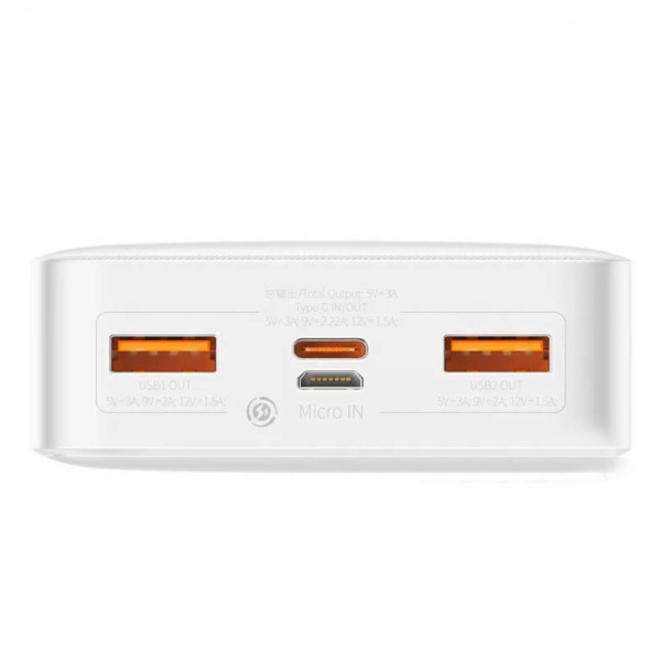 Картинка - Повербанк Baseus Bipow Overseas 20W 20000mAh