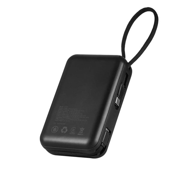 Картинка - Универсальная мобильная батарея Brevia 20000mAh 22.5W Type-C+Lightning Cable, Li-Pol, LCD