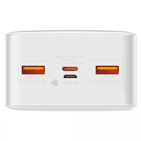 Картинка - Повербанк Baseus Bipow Overseas 20W 30000mAh