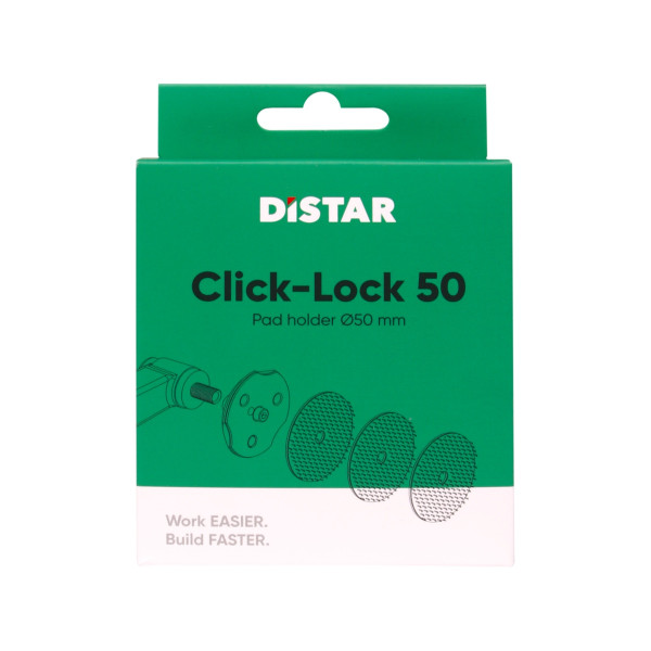 Картинка - Держатель алюминиевый магнитный Distar Click-Lock 50