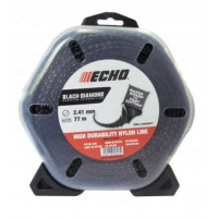 Струна косильная ECHO Black Diamond d-2,4мм 77м 
