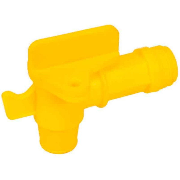 Фото - Кран пластиковий для бочки Groz FAU / 3-4, 3/4 ", М10х1