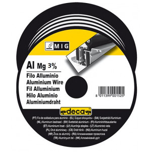 Проволока сварочная  DECA 010882  (1мм, 100 мм, 0.4 кг)