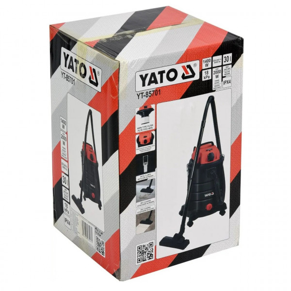 Картинка - Пылесос промышленный Yato YT-85701