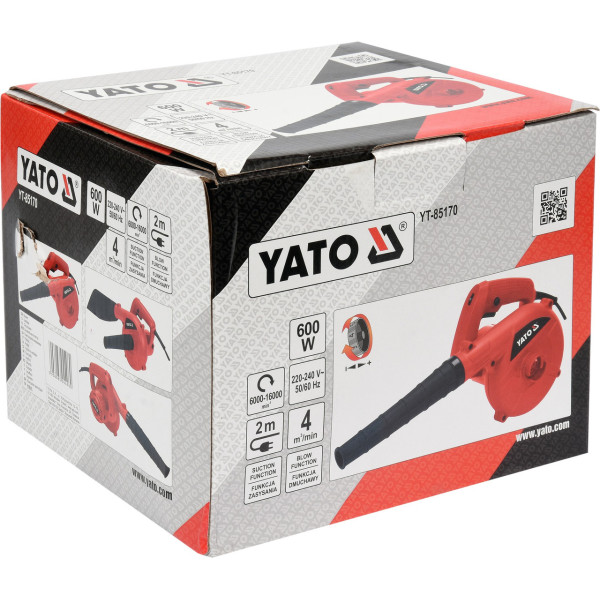 Фото - Пилосос-повітродув YATO YT-85170
