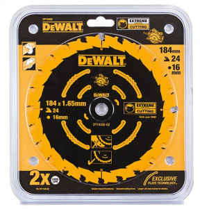 Диск пильный DeWALT DT10302 184x16мм 