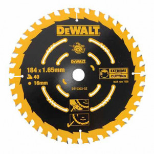 Диск пильный DeWALT DT10303 184х16мм
