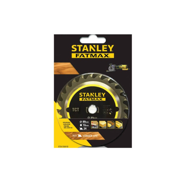 Картинка - Пильный диск STANLEY STA10410 TCT Multi Saw 89х10 мм 24T