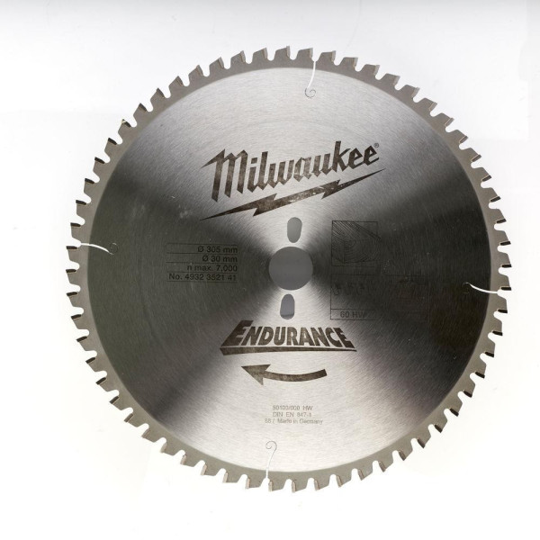 Картинка - Диск пильный Milwaukee (Circ S305X30 / 60Z P1M)