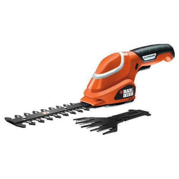 Фото - Кущоріз акумуляторний BLACK + DECKER GSL700KIT