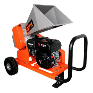 Бензиновий подрібнювач гілок дроворуб GTM LC-60R