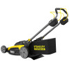 Фото 2 - Газонокосарка + повітродувка акумуляторна STANLEY FATMAX SFMCMWS251M+SFMCBL7M1