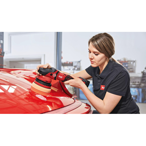 Фото - Акумуляторна ексцентрикова полірувальна машина FLEX XCE 8 125 18.0-EC/5.0 P-Set