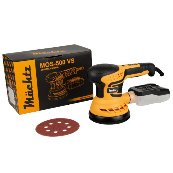 Картинка - Шлифмашина эксцентриковая Mächtz MOS-500 VS