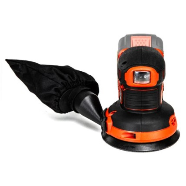 Картинка - Аккумуляторная эксцентриковая шлифмашина GTM OSC18/125BL без АКБ и ЗУ